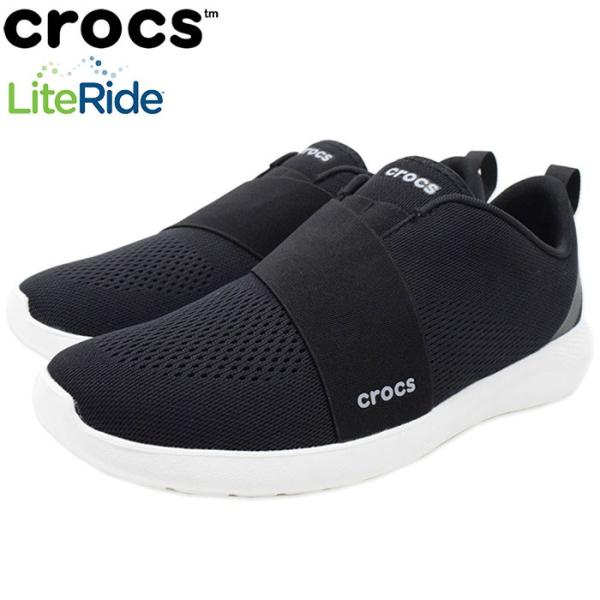 すのすと crocs（クロックス） スニーカー メンズ 男性用 ライトライド モド