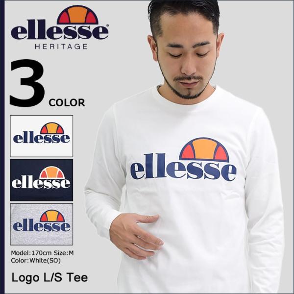 ellesse（エレッセ） ヘリテー Tシャツ 長袖 ellesse HERITAGE メンズ