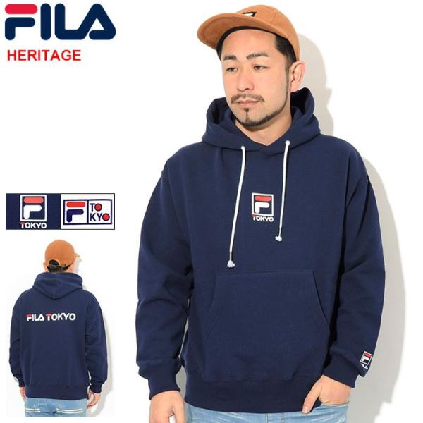 FILA（フィラ） プルオーバー パーカー メンズ カミング トゥ