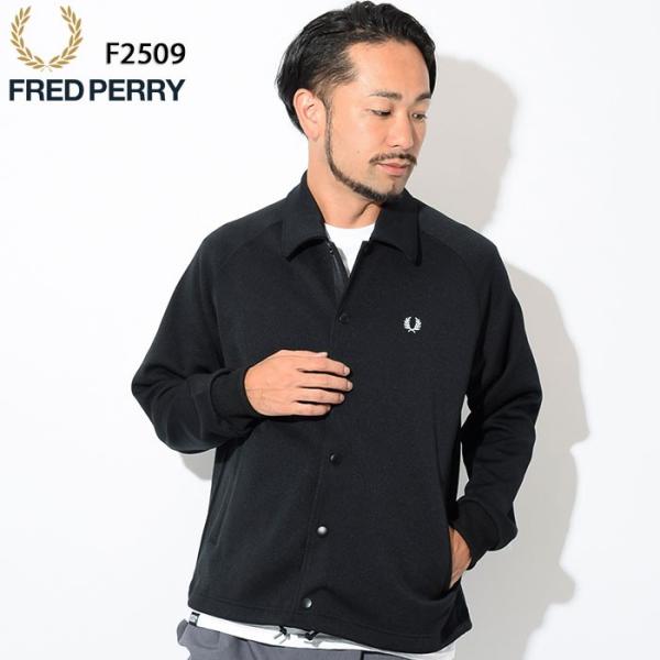 フレッドペリー ジャケット FRED PERRY メンズ ジャージ コーチジャケット 日本企画(F2509 Jersey Coach JKT  JAPAN LIMITED アウター)