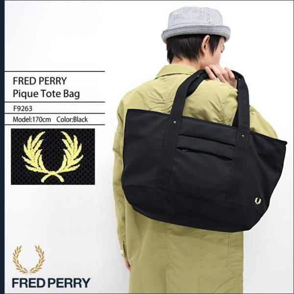 FRED PERRY（フレッドペリー） トートバッグ ピケ トート バッグ 日本