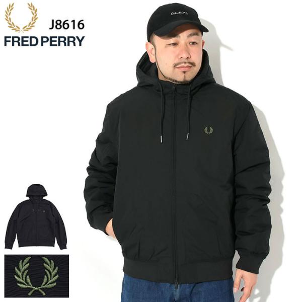 FRED PERRY フレッドペリー ジャケット メンズ ザ フーデッド FRED PERRY フレッドペリー ジャケット メンズ ザ フーデッド