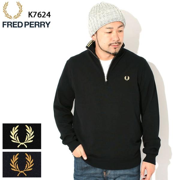 FRED PERRY フレッドペリー セーター メンズ クラシック ハーフ FRED PERRY フレッドペリー セーター メンズ クラシック ハーフ