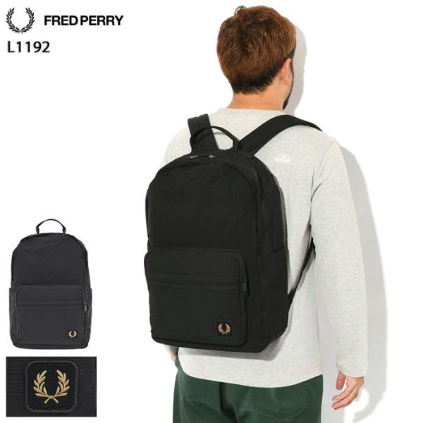 つたんかーめん様 フレッドペリー リュック キャンバス FRED PERRY (フレッドペリー) キルティング キャンバス リュック