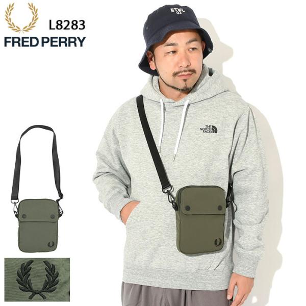 FRED PERRY（フレッドペリー） ショルダーバッグ クリンクル ナイロン