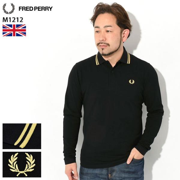 FRED PERRY フレッドペリー ポロシャツ 長袖 メンズ M1212