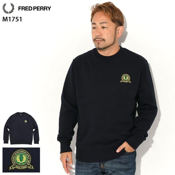 FRED PERRY フレッドペリー スウェット トレーナー Golf S FRED PERRY（フレッドペリー） トレーナー メンズ テニス バッジ