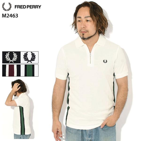 【希少】 FRED PERRY Jamie Reid ポロシャツ 40 ホワイト FRED PERRY（フレッドペリー） ポロシャツ 半袖 メンズ トラムライン