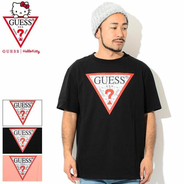 GUESS Hello Kitty Tシャツ XXS ブラック 楽天市場】ゲス GUESS Tシャツ 半袖 メンズ ハローキティ