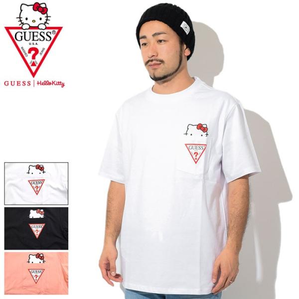 GUESS  Flashコラボ　Tシャツ GUESS ゲス ROYALFLASHコラボ ロゴプリントTシャツ