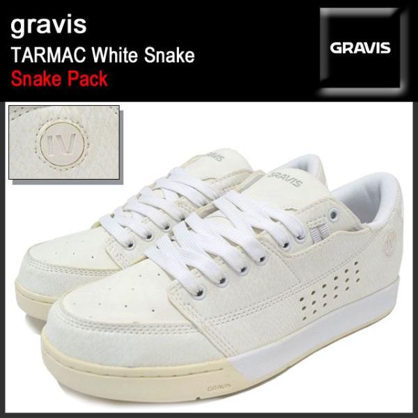 gravis（グラビス） スニーカー ターマック White Snake スネーク