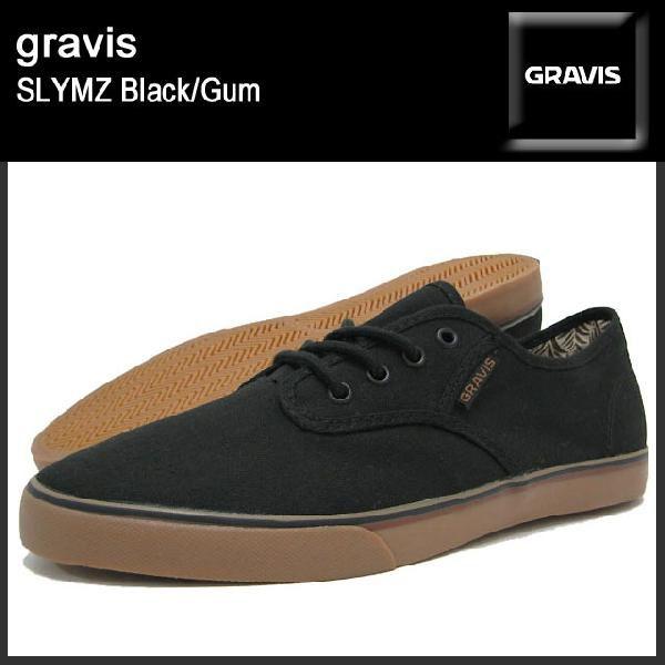 gravis（グラビス） スリムズ Black/Gum メンズ(男性用)(gravis SLYMZ