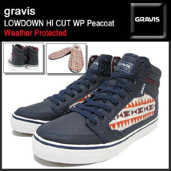 gravis グラビス スニーカー ローダウン ハイカット WP Peacoat gravis グラビス スニーカー ローダウン ハイカット WP Peacoat