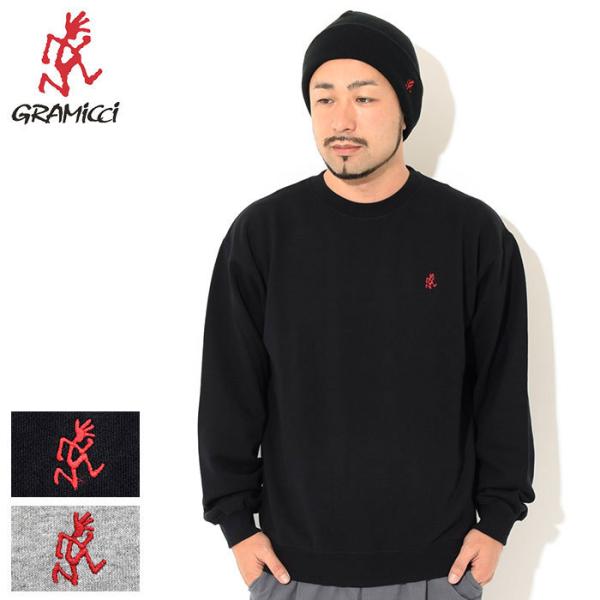 GRAMICCI グラミチ トレーナー メンズ ワン ポイント クルー