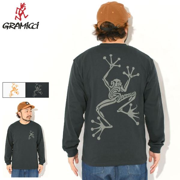 ヒスミニ　テディ　長袖シャツ　ズボンセット Gramicci（グラミチ） ロンT Tシャツ 長袖 メンズ スティッキー ハンズ