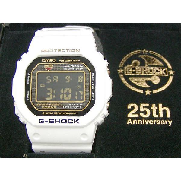 G-SHOCK(ジーショック) DW-5025B-7JF 25周年記念 Rising White+html Special Tee付