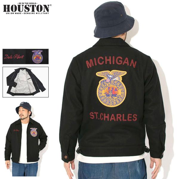 ヒューストン ジャケット HOUSTON メンズ メルトン FFA ( Melton FFA JKT FFAジャケット JACKET アウター 51519 )
