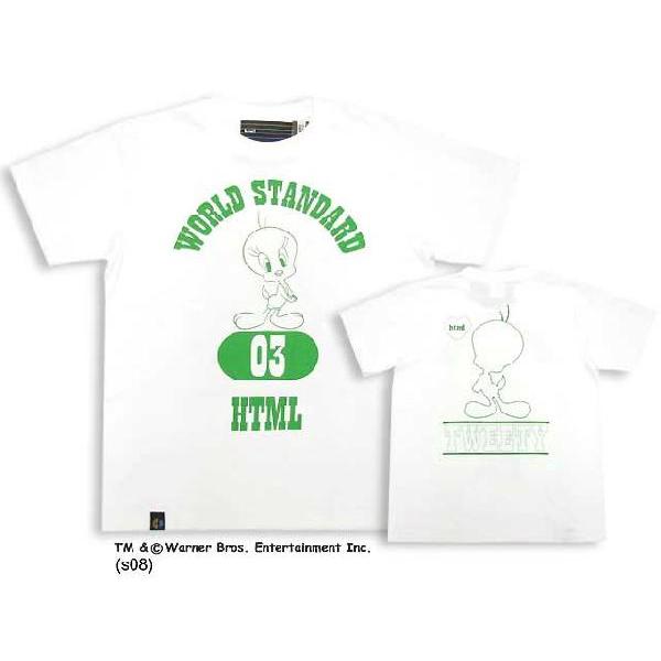 Html エイチ ティー エム エル Tweety S S Tee Collaboration Tシャツ ティーシャツ 半袖 Htm Html T067 Ice Field 通販 Yahoo ショッピング