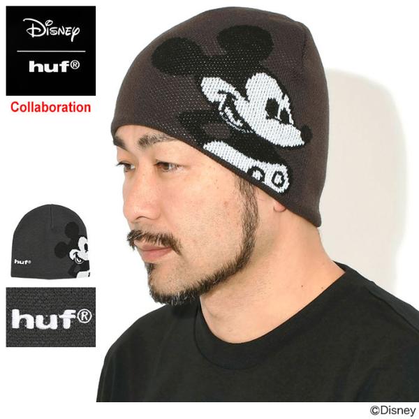 HUF（ハフ） ニット帽 メンズ ディズニー ミッキーマウス ミッキー