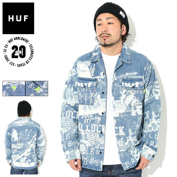 HUF デニムジャケット パンツ セットアップ HUF JAPAN(HUF JAPAN OFFICIAL)｜HUFのデニムジャケットを使った