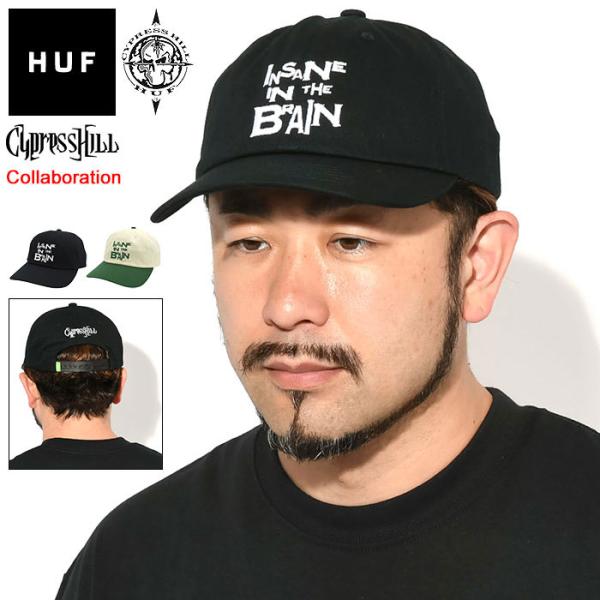 ここな！HUF スニーカーとキャップ HUF ハフ キャップ x GIRL OUTLINE CORD SNAPBACK CAP ガール