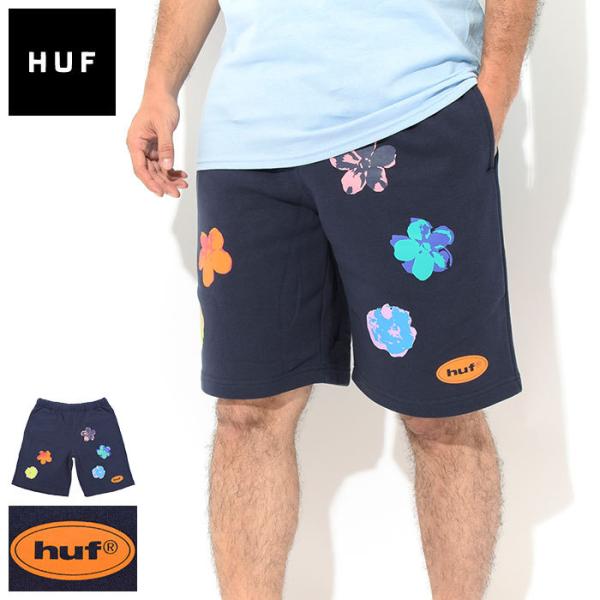 HUF（ハフ） ハーフパンツ メンズ アドアード フリース ショーツ ( HUF