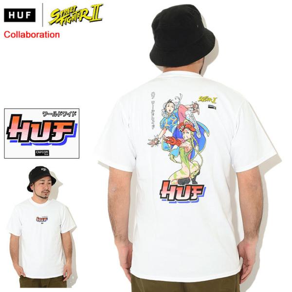 テープ付　正規品 ＨＵＦ×ストリートファイター　コラボ　デッキ　キャミー 楽天市場】ハフ HUF Tシャツ 半袖 メンズ ストリートファイター2