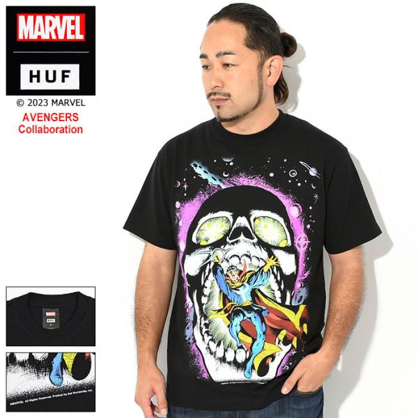HUF ハフ Tシャツ 半袖 メンズ マーベル アベンジャーズ