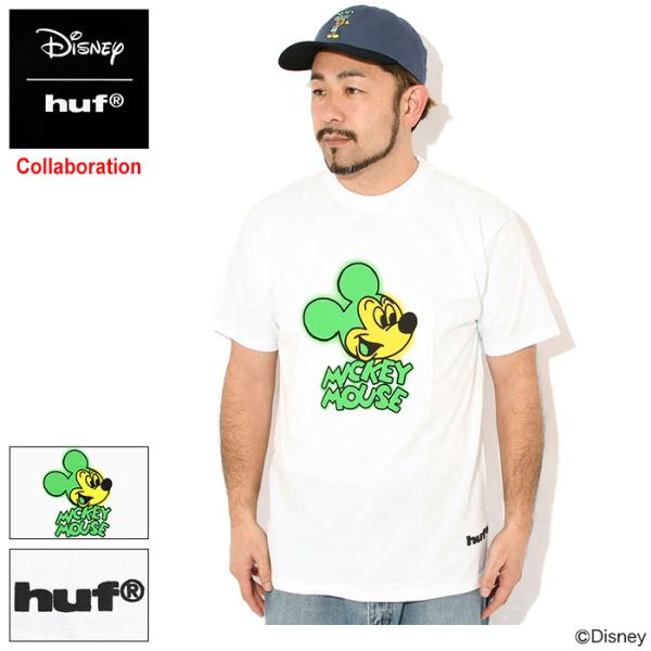 HUF（ハフ） Tシャツ 半袖 メンズ ディズニー ミッキーマウス ミッキー