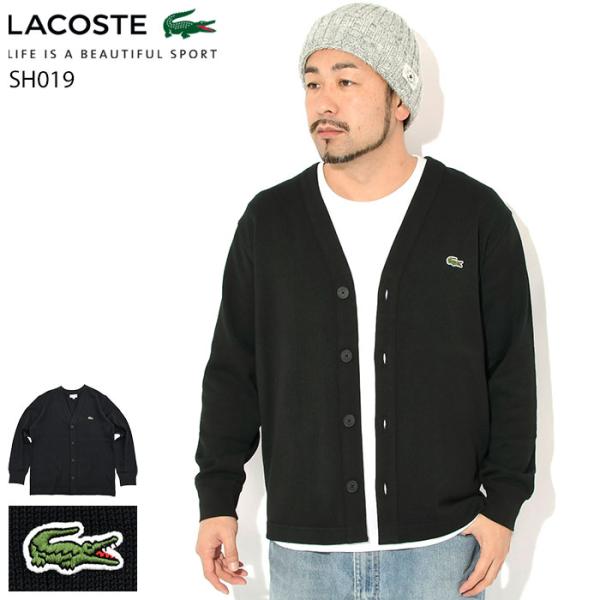 LACOSTE（ラコステ） カーディガン メンズ SH019J ( SH019J Cardigan V