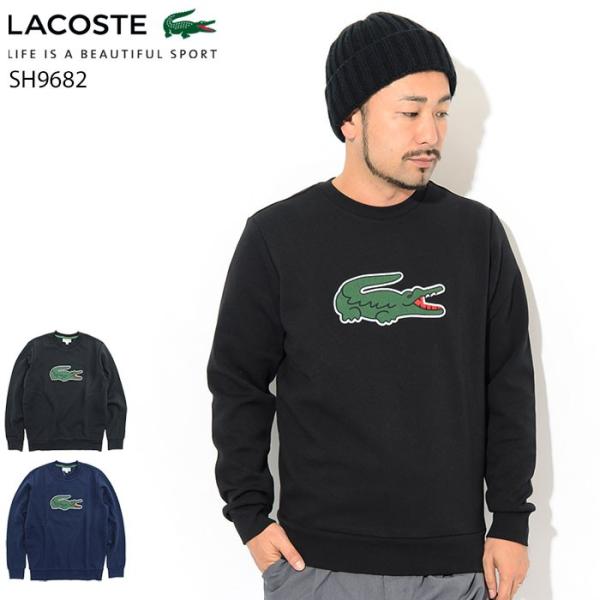 hide 【ラコステ】スウェット　トレーナー　メンズ　L LACOSTE ラコステ スウェット トレーナー メンズ プレミアム