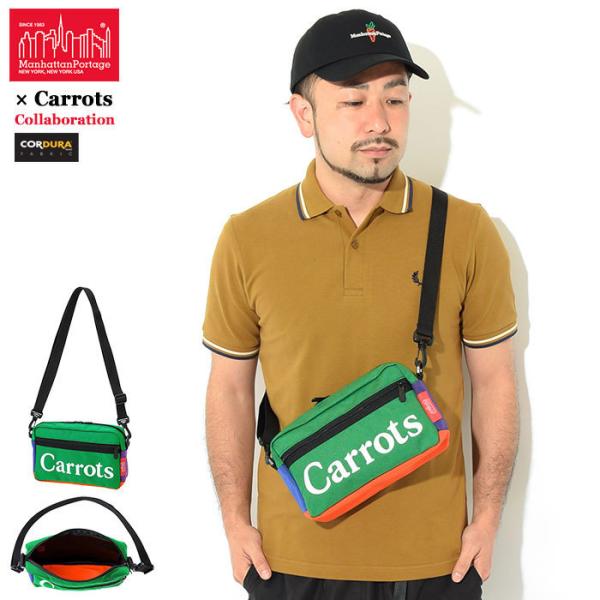 �}���n�b�^���|�[�e�[�W �V�����_�[�o�b�O Manhattan Portage �L�����b�c �W���K�[ �R���{ ( Carrots Jogger Bag MP1404LCARROTS �j�����p )