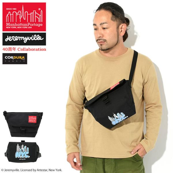 MANHATTAN PORTAGE メッセンジャーバッグ、パックパック Alpha Industries（アルファ・インダストリーズ） ALPHA x MANHATTAN