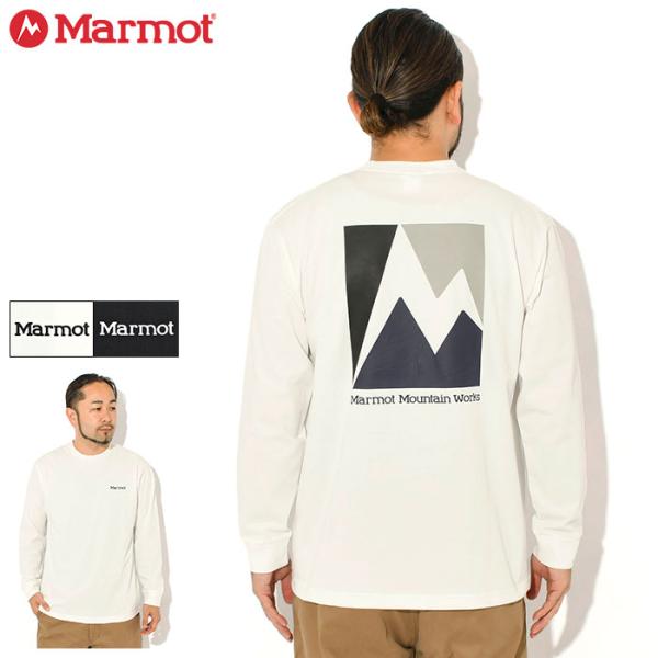 Marmot（マーモット） ロンT Tシャツ 長袖 メンズ クラック ( Crack L