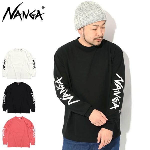 エフロレッセンス　ナイロンTシャツ　シャカシャカ　スニード NANGA ナンガ ロンT Tシャツ 長袖 メンズ エコ ハイブリッド