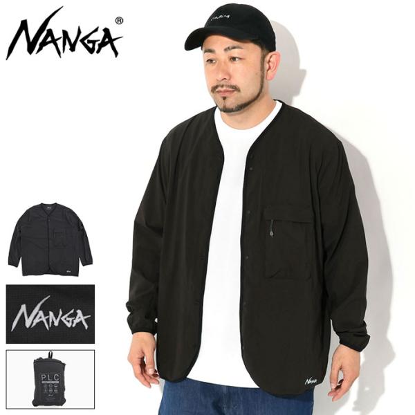 新品　25年春夏 NANGAナンガ　PLC エクスカーションカーディガン　黒　M 新品25年春夏 NANGAナンガPLC エクスカーションカーディガン黒M