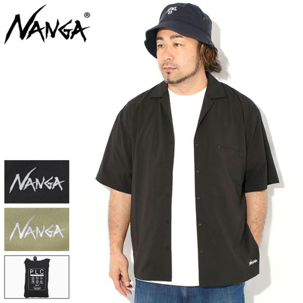 ナンガ シャツ 半袖 NANGA メンズ PLC エクスカーション ( PLC Excursion S/S Shirt 吸水速乾 UVカット ストレッチ カジュアルシャツ トップス N2610-1J120A )