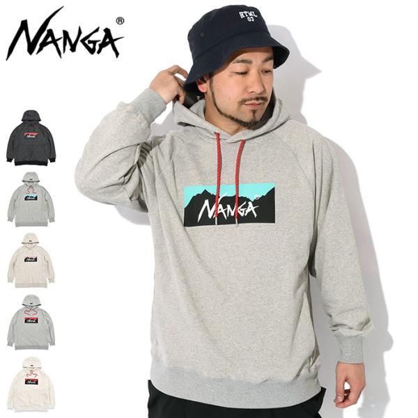NANGA ナンガ パーカー プルオーバー メンズ エコ ハイブリッド