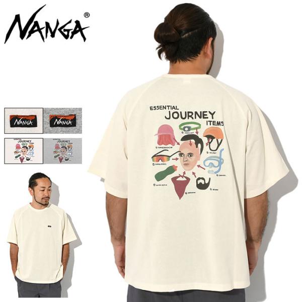 エフロレッセンス　ナイロンTシャツ　シャカシャカ　スニード NANGA ナンガ ロンT Tシャツ 長袖 メンズ エコ ハイブリッド