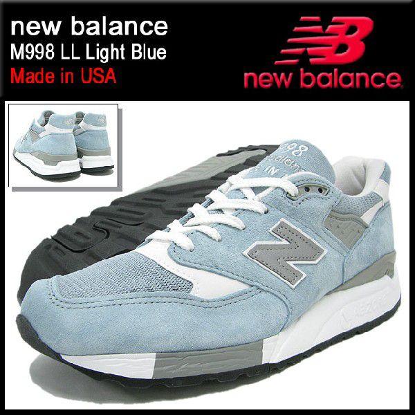 New balance ☆ made in USA M998CNG グレー×ライトブルー New balance ☆ made in USA M998CNG グレー×ライトブルー (New