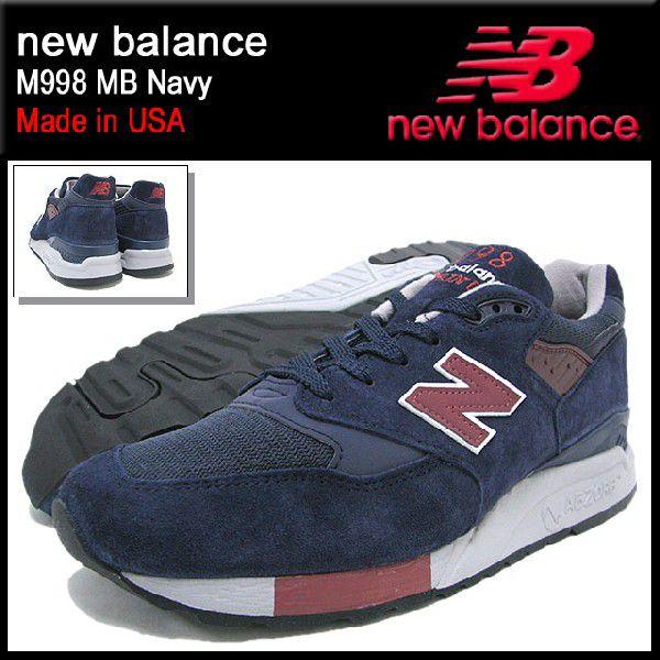 New Balance（ニューバランス） スニーカー M998 MB Navy メイドイン