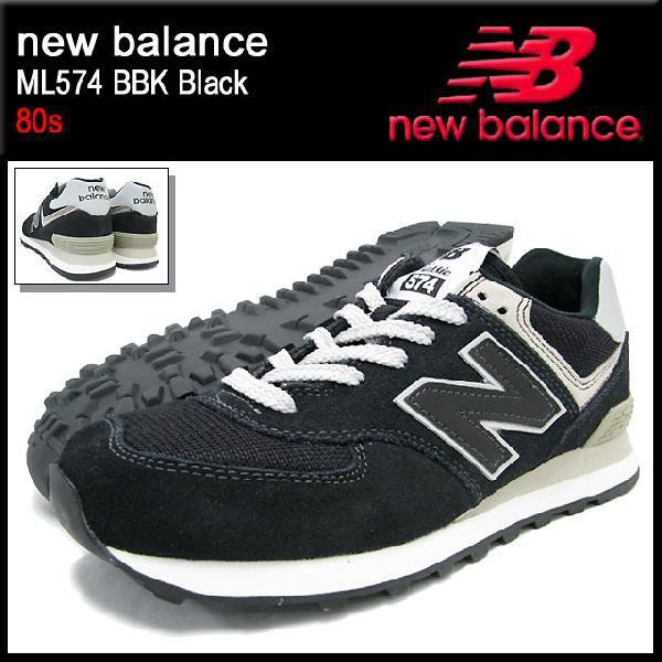 New Balance（ニューバランス） スニーカー ML574 BBK Black 80s