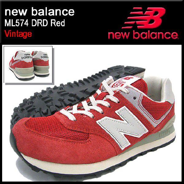 New Balance（ニューバランス） スニーカー ML574 DRD Red Vintage