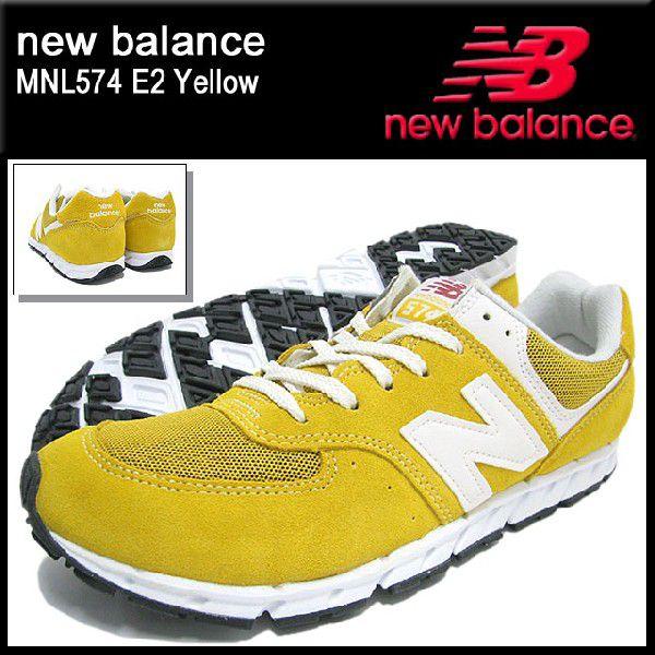 New Balance（ニューバランス） スニーカー MNL574 E2 Yellow メンズ