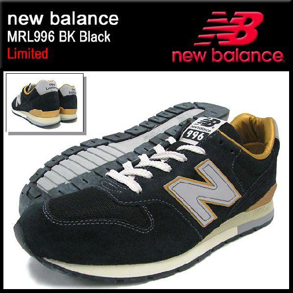 New Balance（ニューバランス） スニーカー MRL996 BK Black 限定