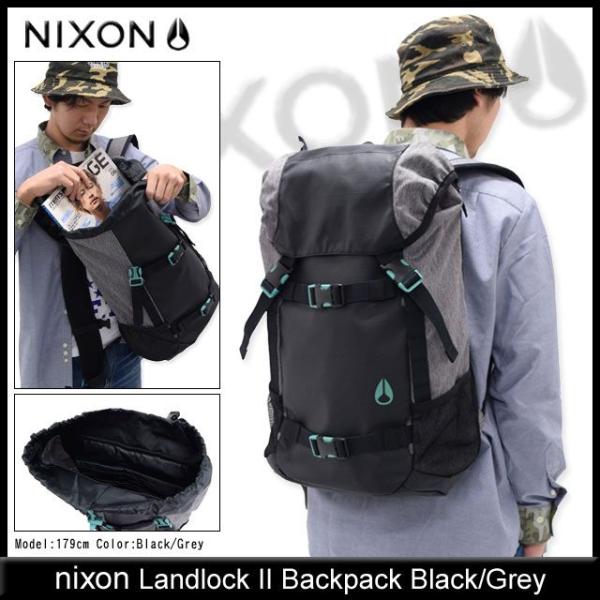 ニクソン Nixon ランドロック 2 バックパック ブラック グレー Landlock Ii Backpack バッグ リュック メンズ レディース Nc Buyee Buyee Japanese Proxy Service Buy From Japan Bot Online