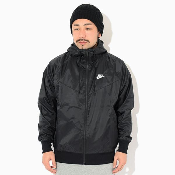 ナイキ ジャケット NIKE メンズ ヘリテージ エッセンシャル ウィンドランナー ブラック ( Heritage Essentials Windrunner JKT アウター DA0002-010 )