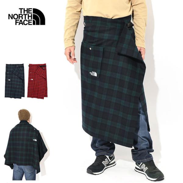 THE NORTH FACE ブラッシュウッド ウール　ラップスカート THE NORTH FACE ザ・ノース・フェイス ラップスカート