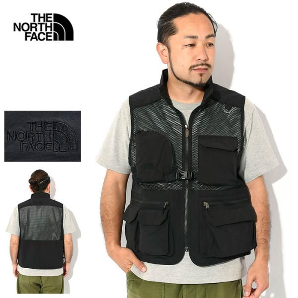 THE NORTH FACEメンズユーティリティメッシュベストNP22431 K THE NORTH FACE Utility Mesh Vest ブラック（ザ・ノース・フェイス
