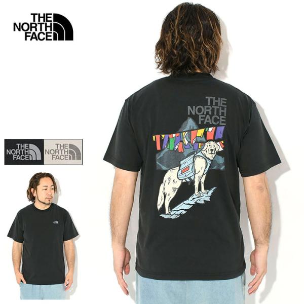 THE NORTH FACE（ザ ノースフェイス） Tシャツ 半袖 メンズ ドッグ